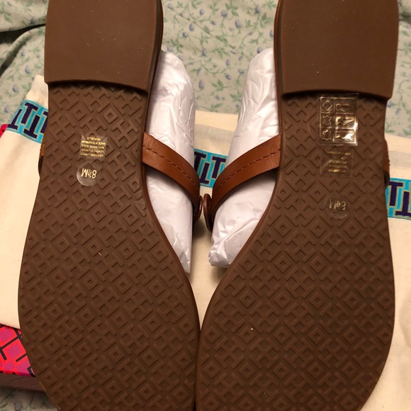 Authentic Tory Burch vintage vachetta/multi 8.5 - Picture 2 of 3